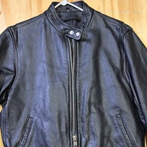 Women's New Black Leather Jacket $250 Will do for $80